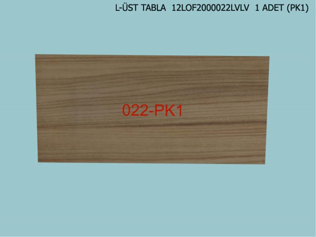 12LOF2000022LVLV, 3 KPL GRD UST TABLA /LOFT ARMUT (EN)