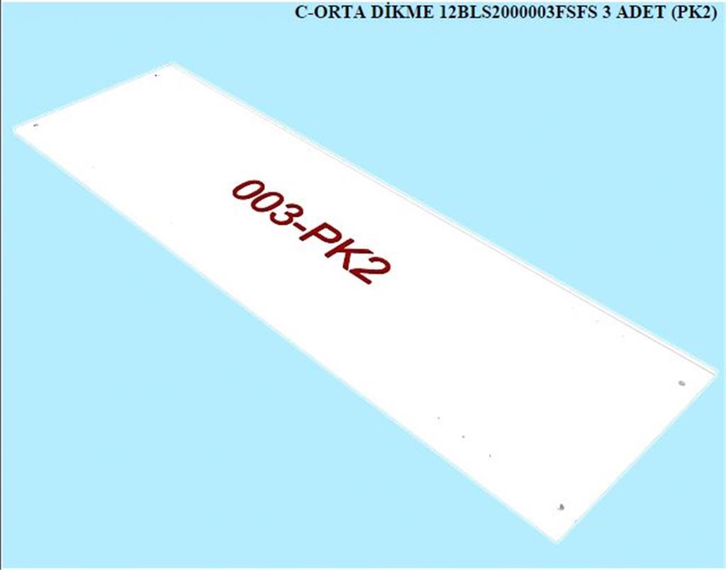 12BLS2000003FSFS, SRG GRD ORTA DIKME/FIL DISI (EN)