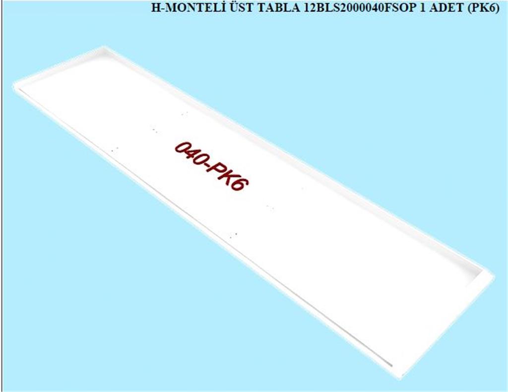 12BLS2000040FSOP, 6 KPL GRD MONTELI UST TABLA/FIL DISI/OPA (EN)