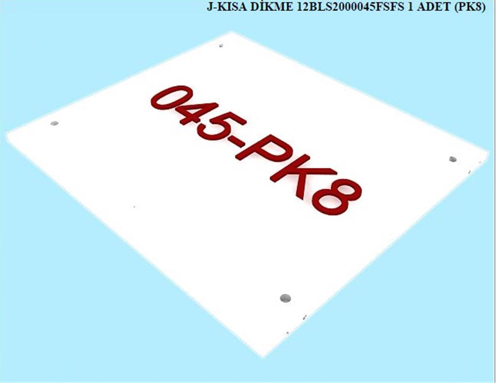 12BLS2000045FSFS, 6 KPL GRD KISA DIKME/FIL DISI (EN)