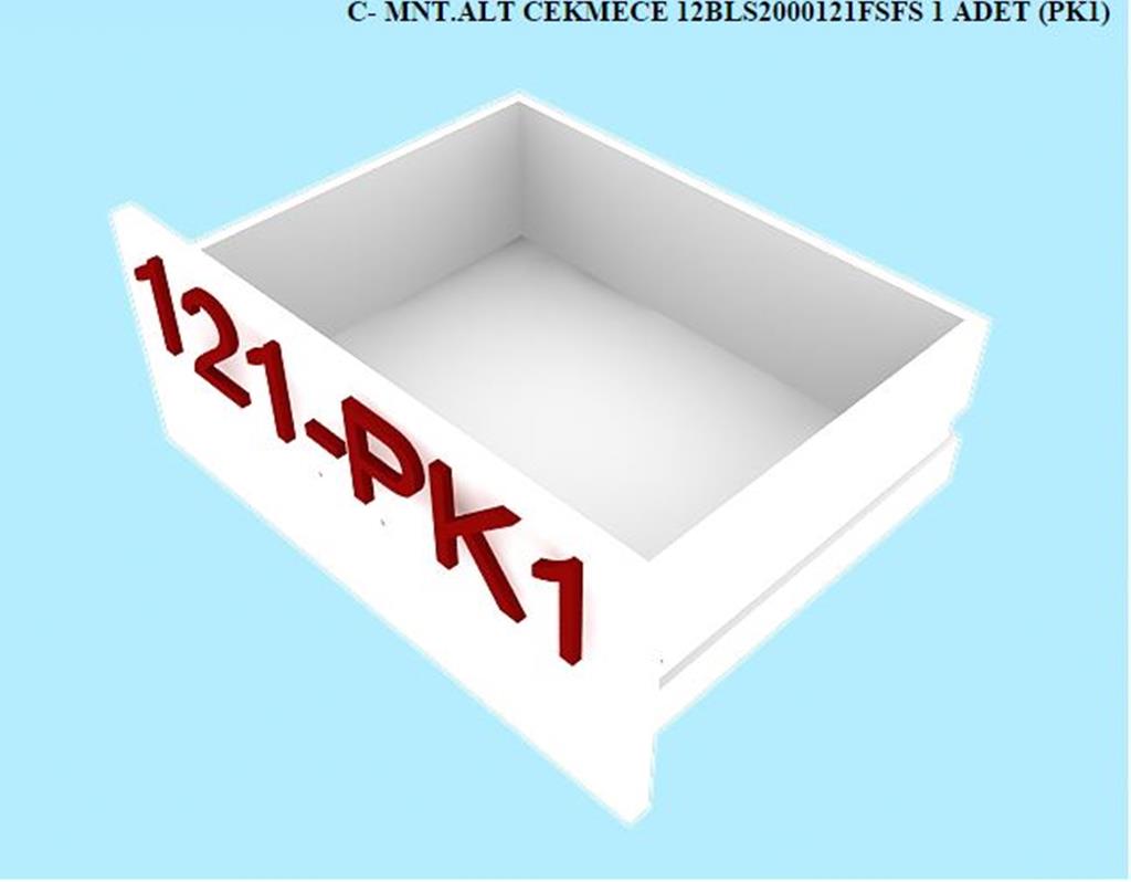 12BLS2000121FSFS, KOMODIN MONTELI CEKMECE/FIL DISI (EN)