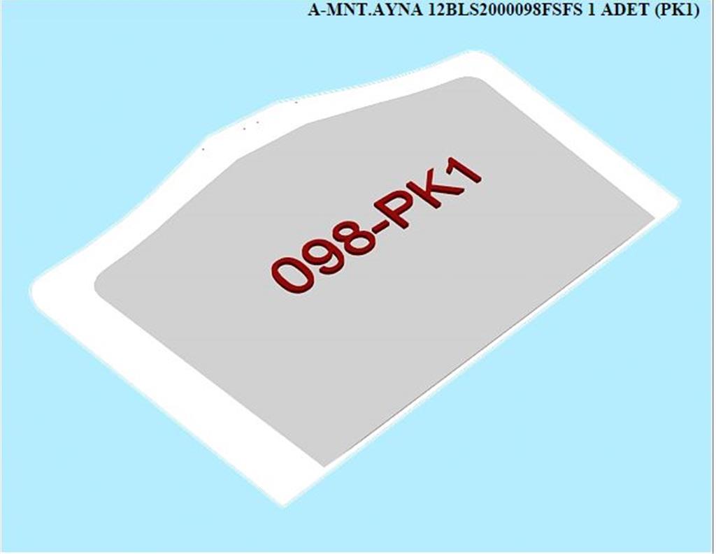 12BLS2000098FSFS, T.AYNASI MONTELI AYNA/FIL DISI