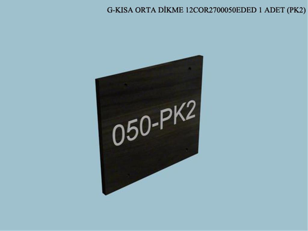 12COR2700050EDED, BUFE KISA ORTA DIKME /CORD CEVIZ