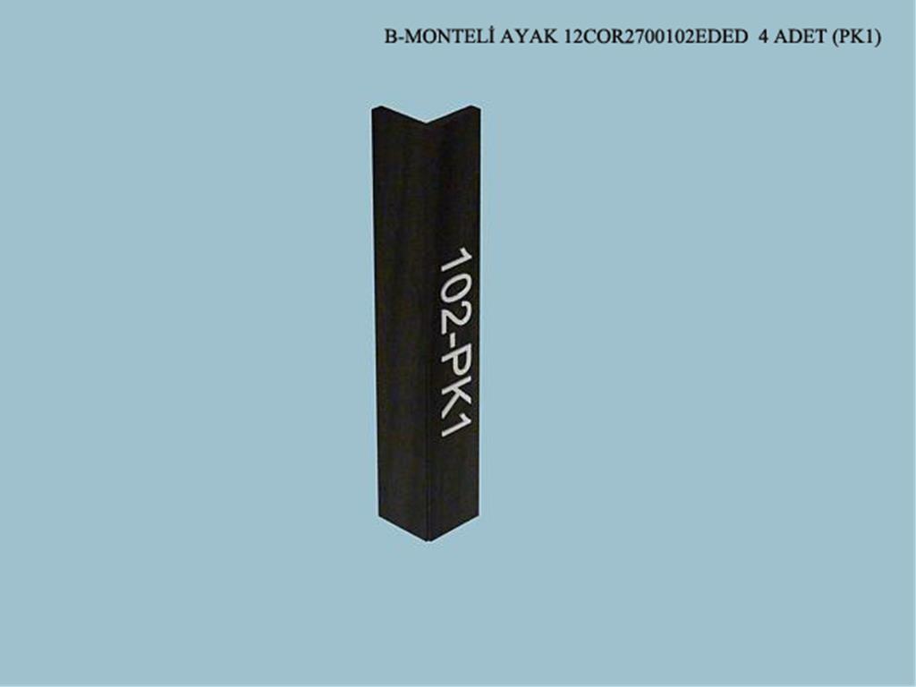 12COR2700102EDED, KTBL MASA MONTELI AYAK/CORDOBA CEVIZ