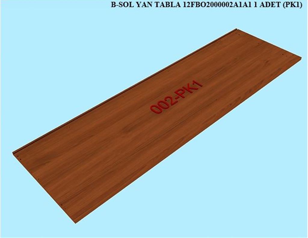 12FBO2000002A1A1, SRG GRD SOL YAN TABLA / ASPENDOS