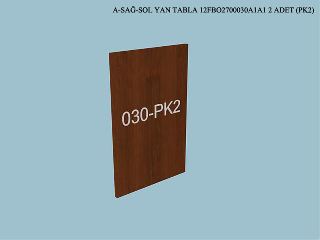 12FBO2700030A1A1, BUFE SAG&SOL YAN TABLA / ASPENDOS