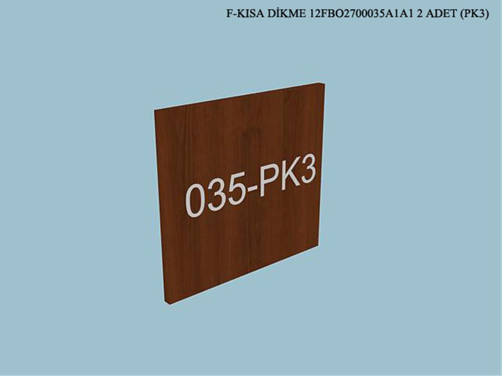 12FBO2700035A1A1, BUFE KISA DIKME / ASPENDOS