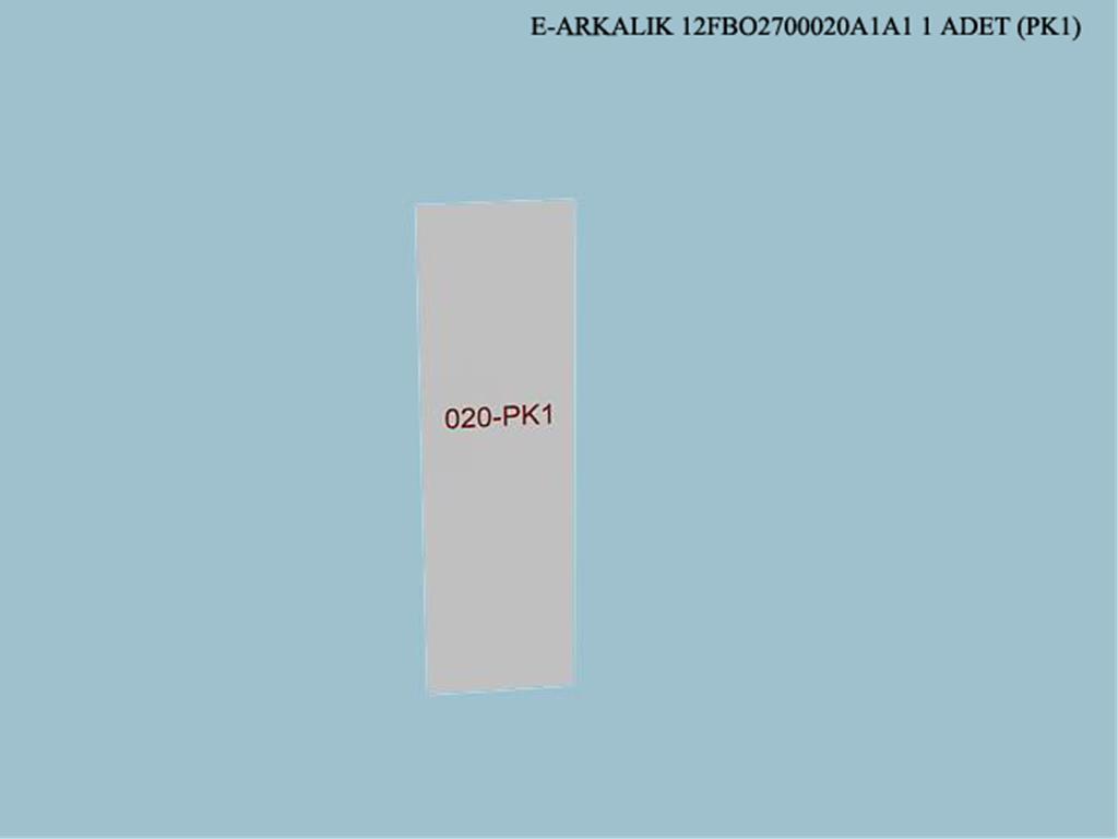 12FBO2700020A1A1, GUMUSLUK ARKALIK / ASPENDOS