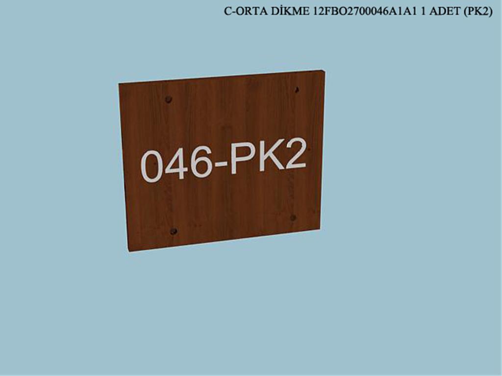 12FBO2700046A1A1, ORTA DİKME