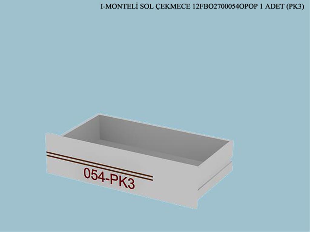 12FBO2700054OPOP, MONTELİ SOL ÇEKMECE
