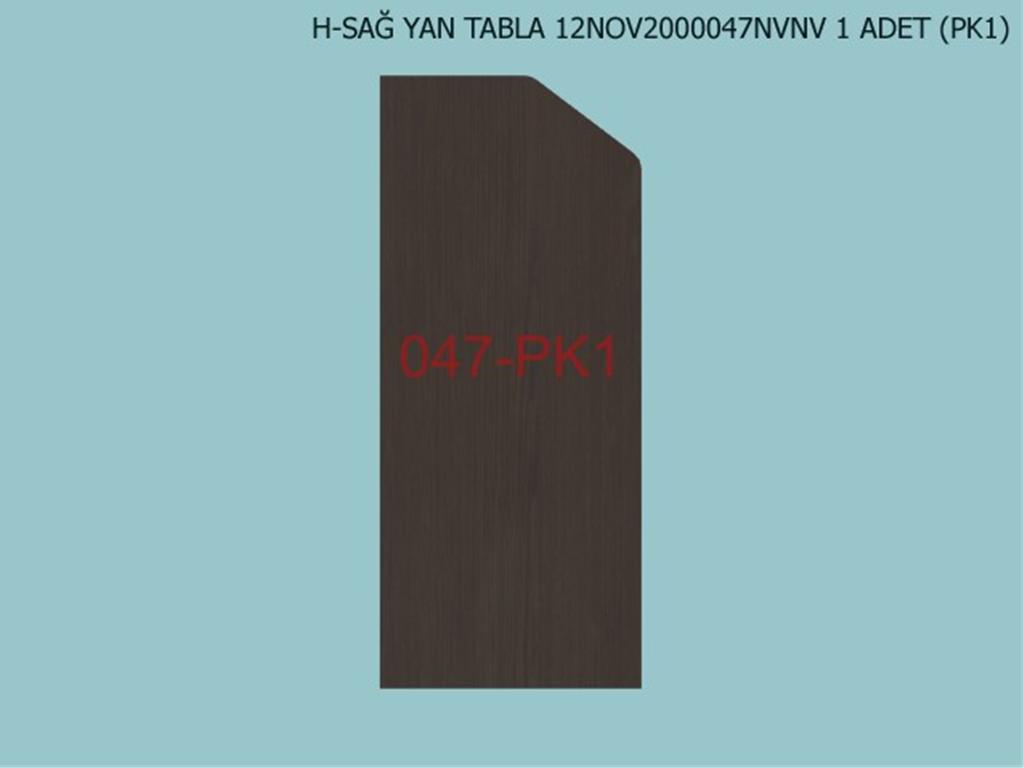 12NOV2000047OPOP, T.MASASI T.MAS SAG YAN TABLA /OPAK BYZ