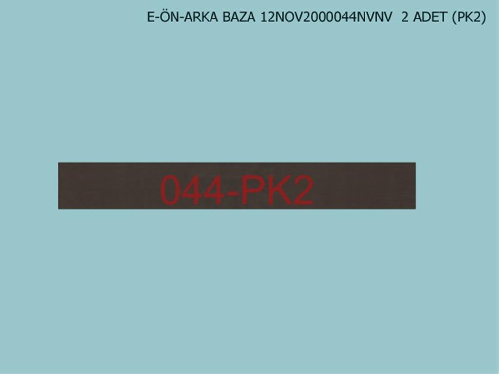 12NOV2000044OPOP, T.MASASI T.MAS ON-ARKA BAZA /OPAK BYZ