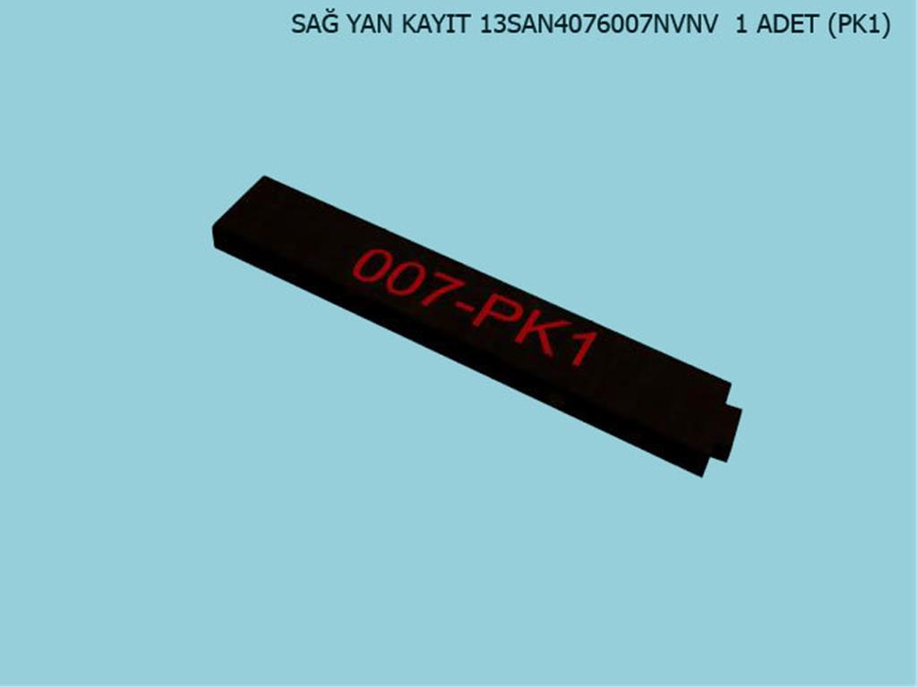 13SAN4076007NVNV, SAĞ YAN KAYIT