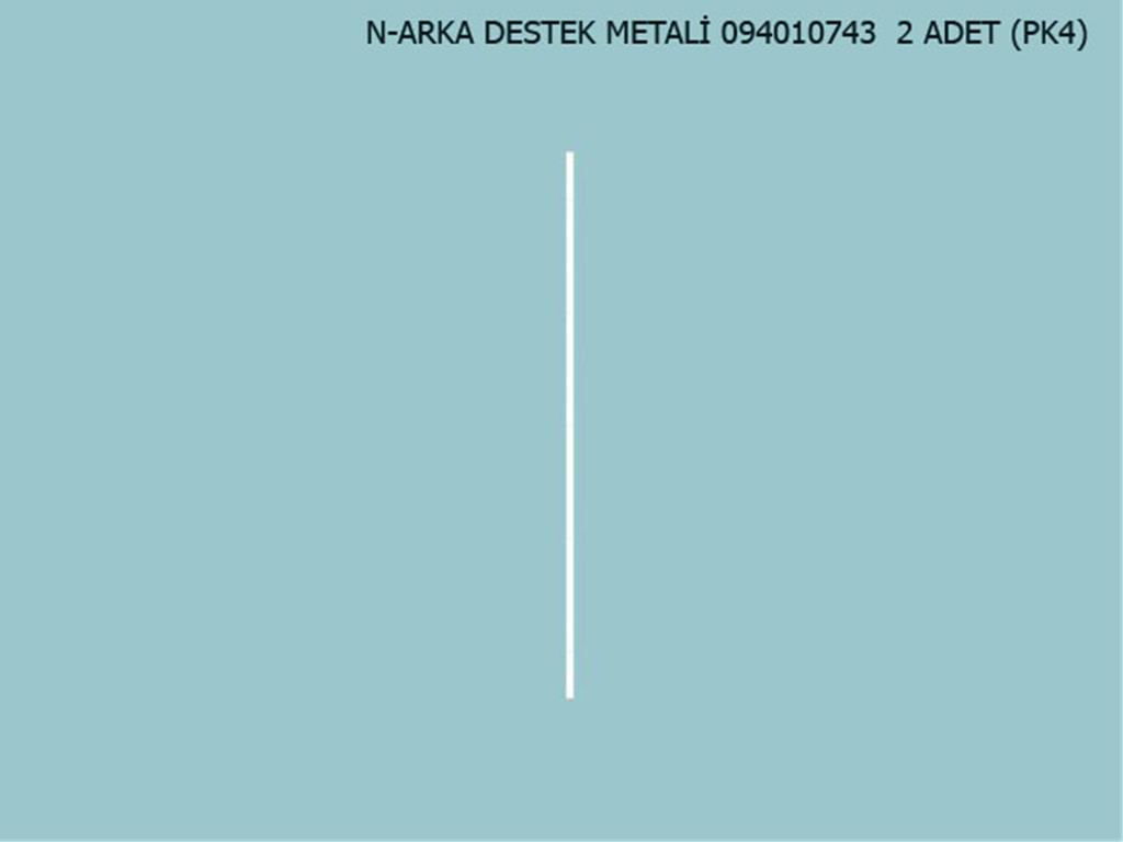 0940100743, DESTEK METALI NOVA (EN)