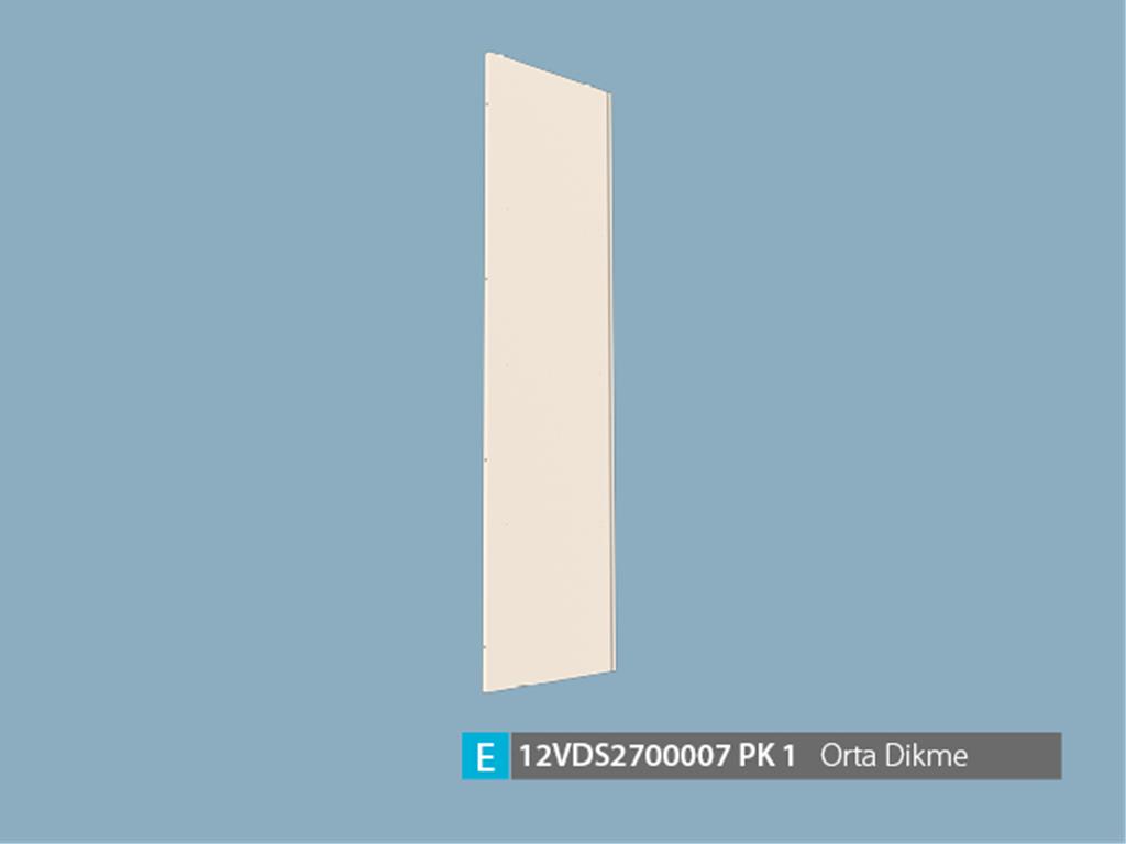 12VDS2700007OPOP, VİTRİN ORTA DİKME/OPAK BEYAZ