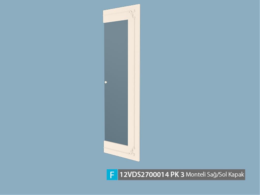 12VDS2700014OPOP, SAG-SOL MNT.KAPAK/OPAK BEYAZ