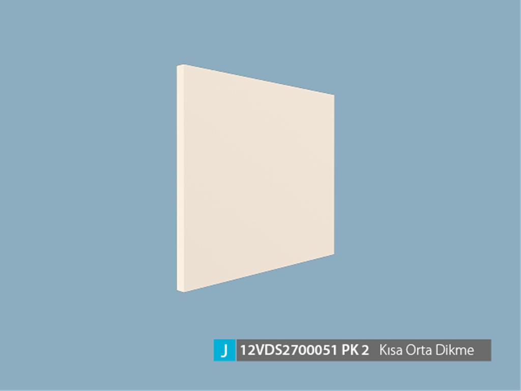 12VDS2700051OPOP, BÜFE KISA DİKME/OPAK BEYAZ