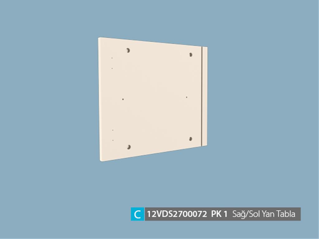 12VDS2700072OPOP, TV ÜNİTESİ.SAG-SOL YAN/OPAK BEY