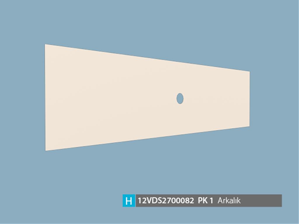 12VDS2700081BABA, TV ÜNİTESİ.ARKALIK/KREM