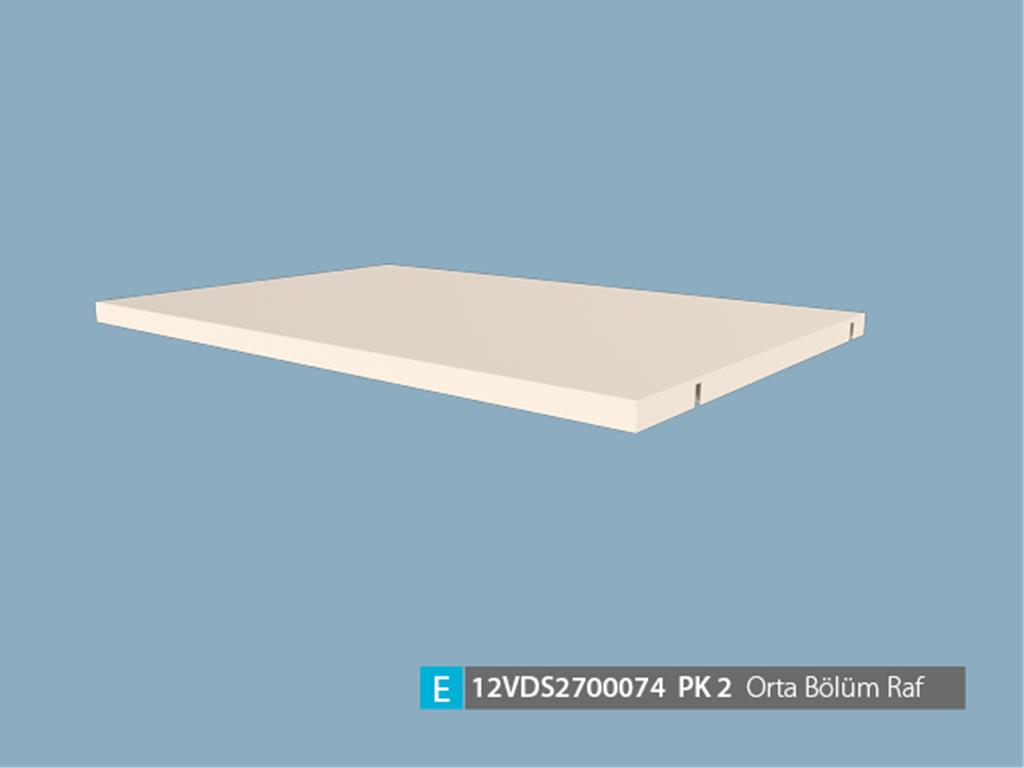 12VDS2700074OPOP, TV ÜNİTESİ.ORTA RAF/OPAK BEYAZ