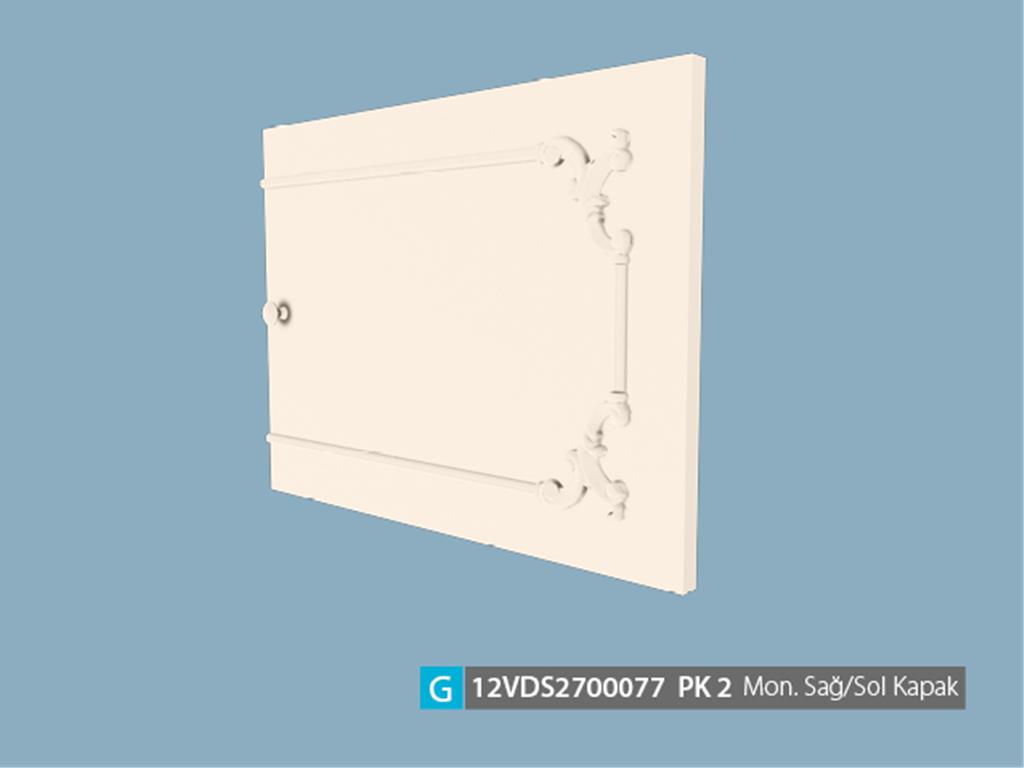 12VDS2700077OPOP, TV ÜNİTESİ.MONTELİ KAPAK/OPAK B