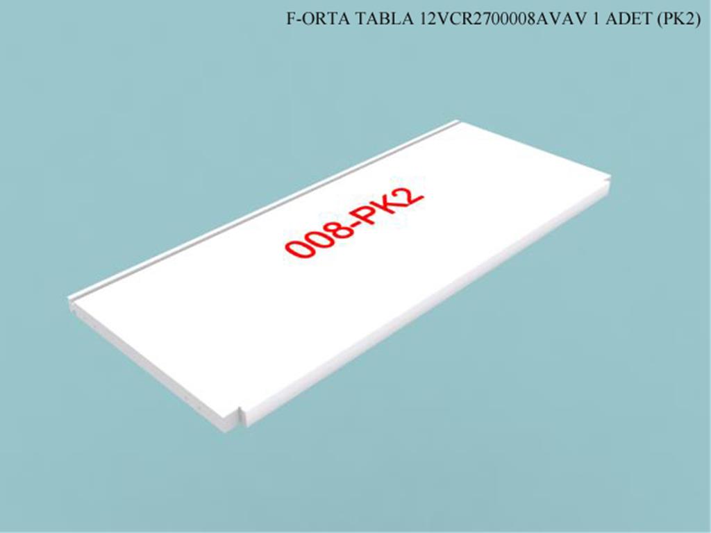 12VCR2700008AVAV, VITRIN ORTA TABLA / BEYAZ