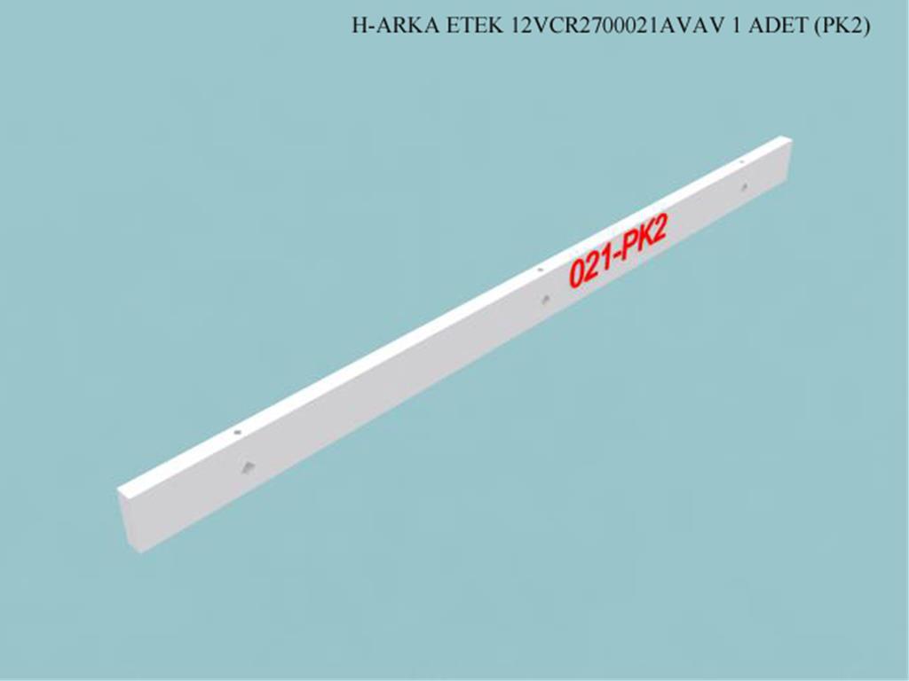 12VCR2700021AVAV, VITRIN ARKA ETEK / BEYAZ