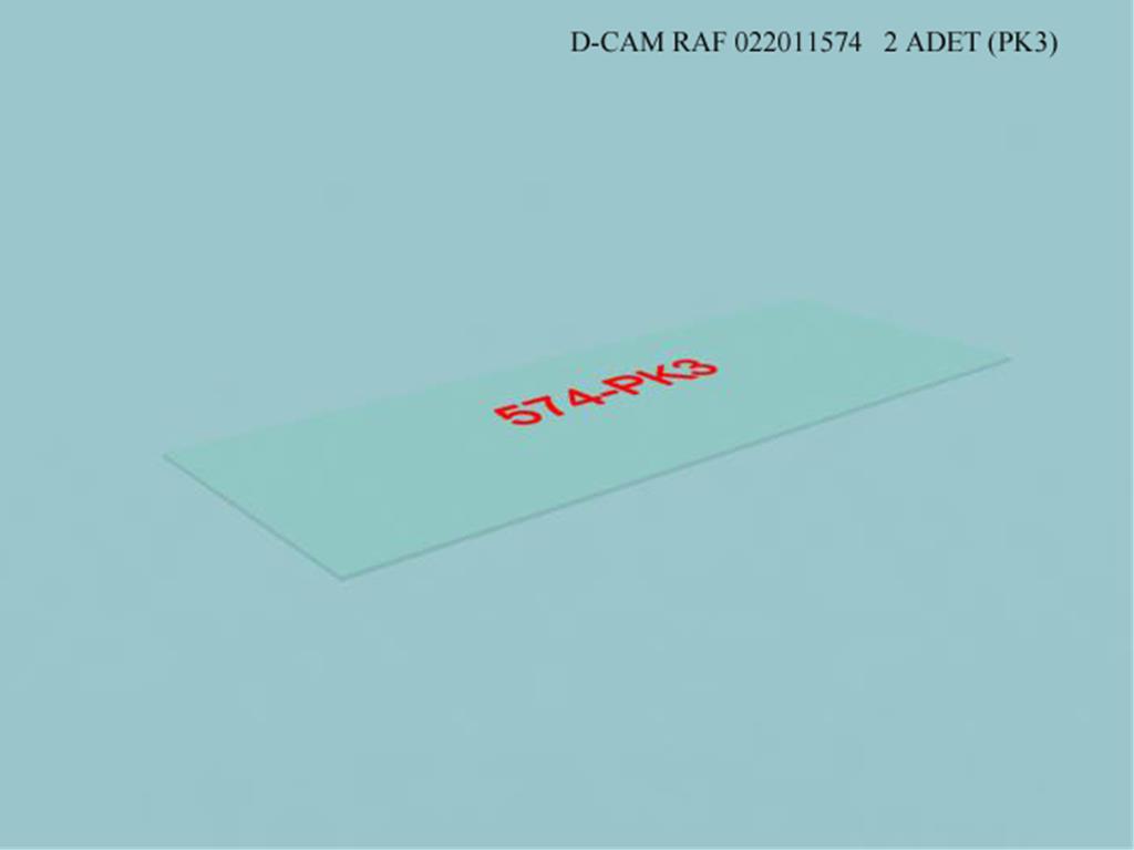 0220101574, CAM RAF VICTORIA VITRIN TEMPER