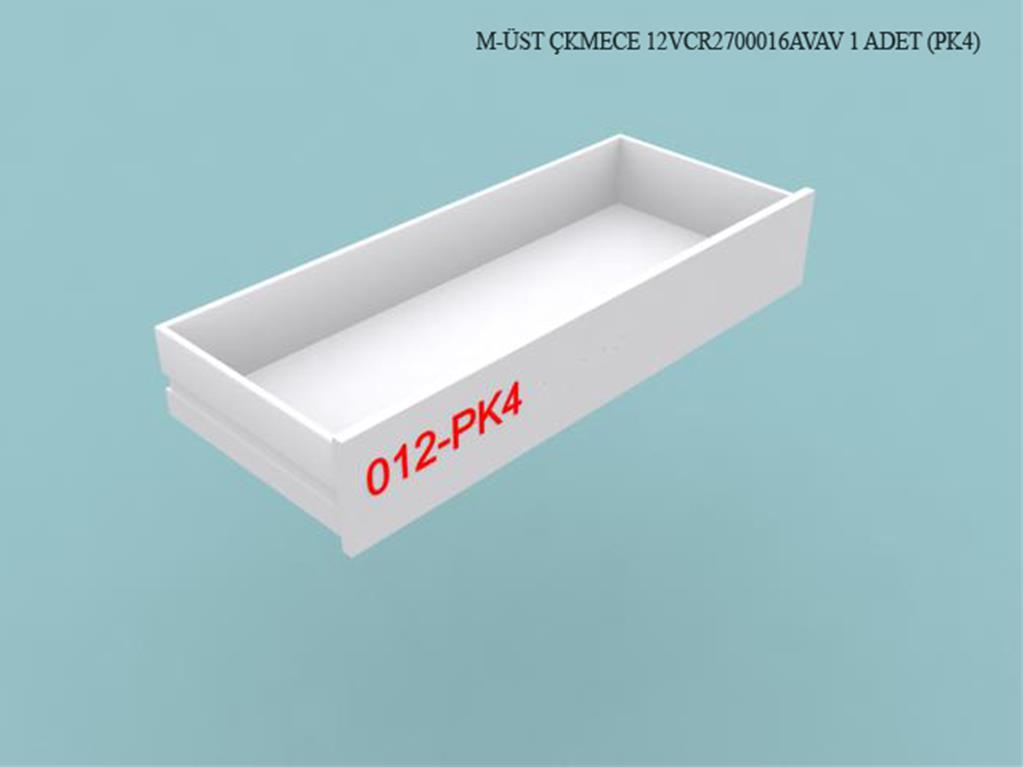 12VCR2700012AVAV, VITRIN MONTELI ALT CEKMECE / BEYAZ