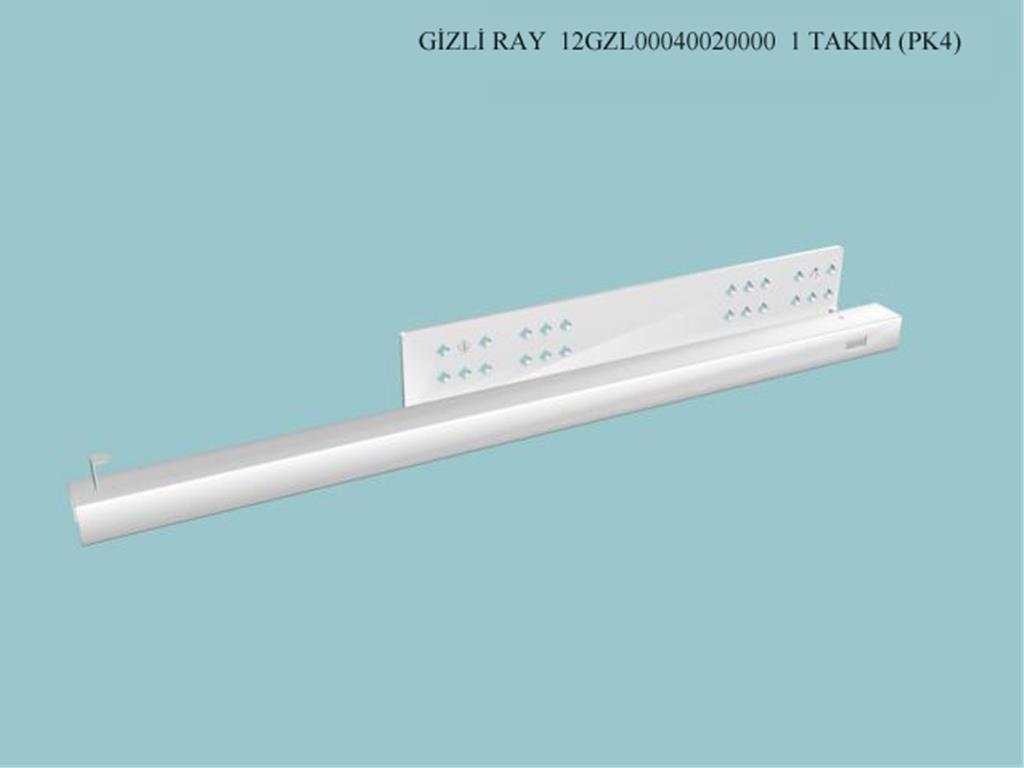 12BLM00040010000, 400 LUK GIZLI RAY TEKLI BLUM