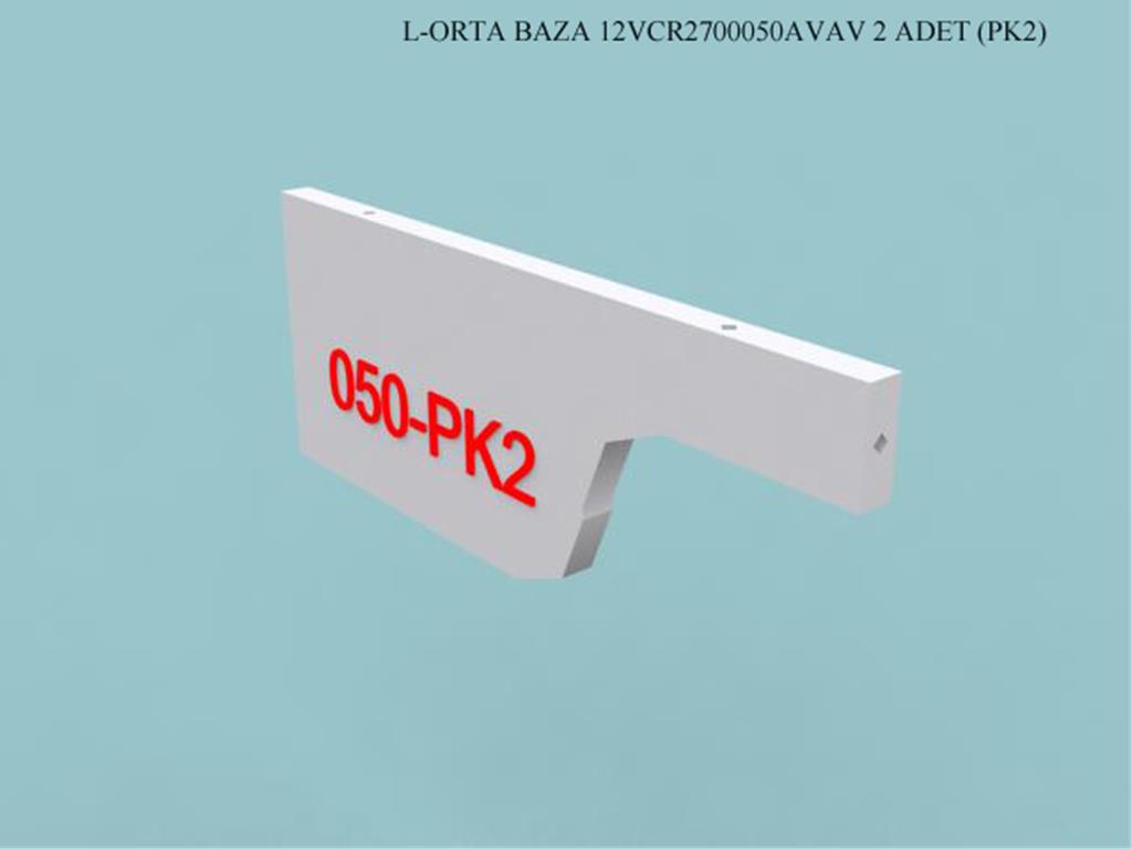12VCR2700050AVAV, PLAZMA ALT  ORTA BAZA / BEYAZ
