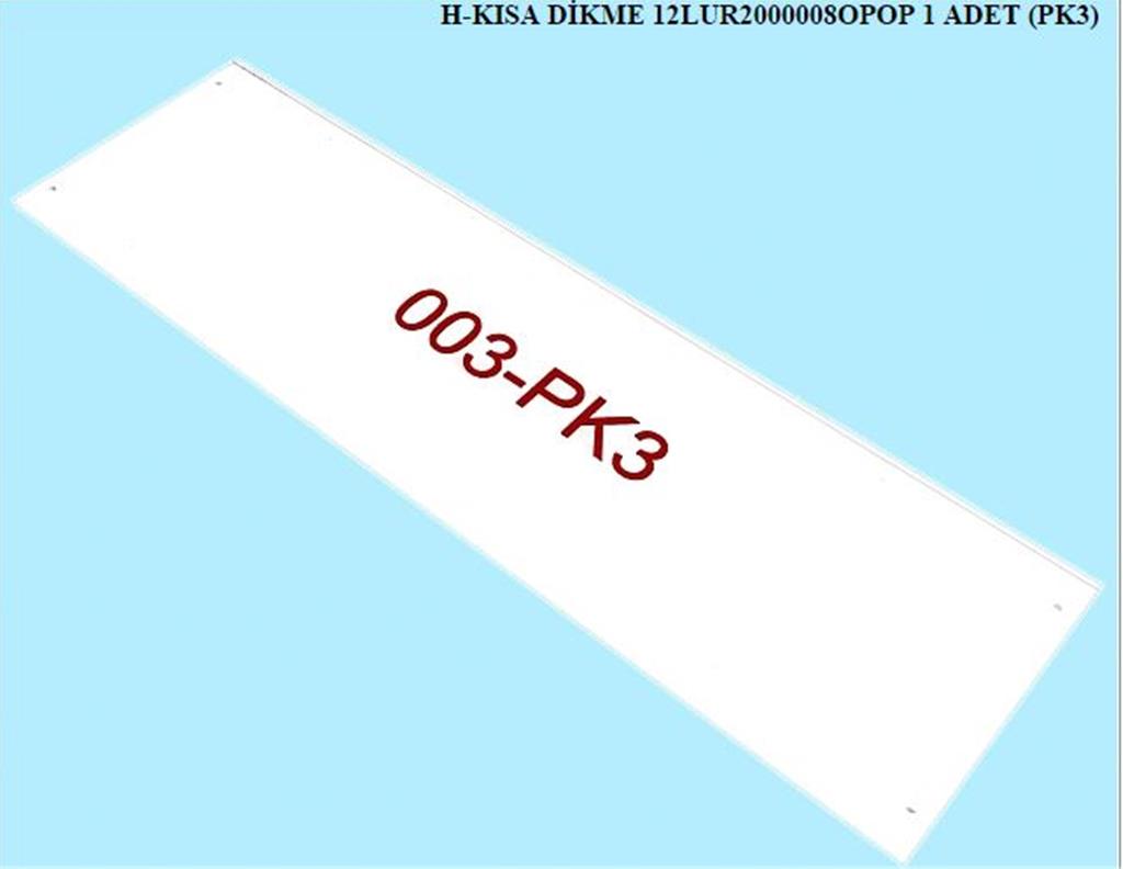 12LUR2000008OPOP, SRG GRD KISA DIKME/OPAK BEYAZ