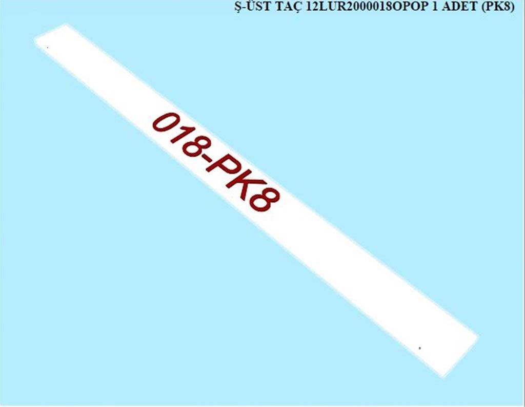 12LUR2000018OPOP, SRG GRD UST TAC/OPAK BEYAZ