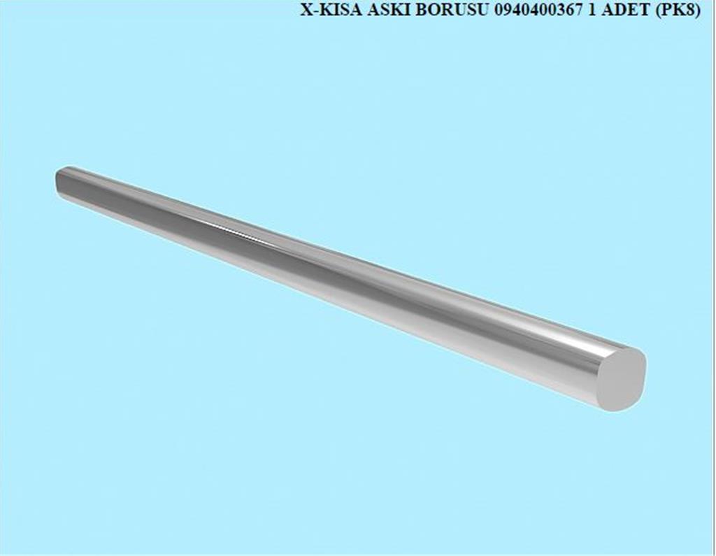 0940400027, ASKI BORUSU BEYAZ 531MM