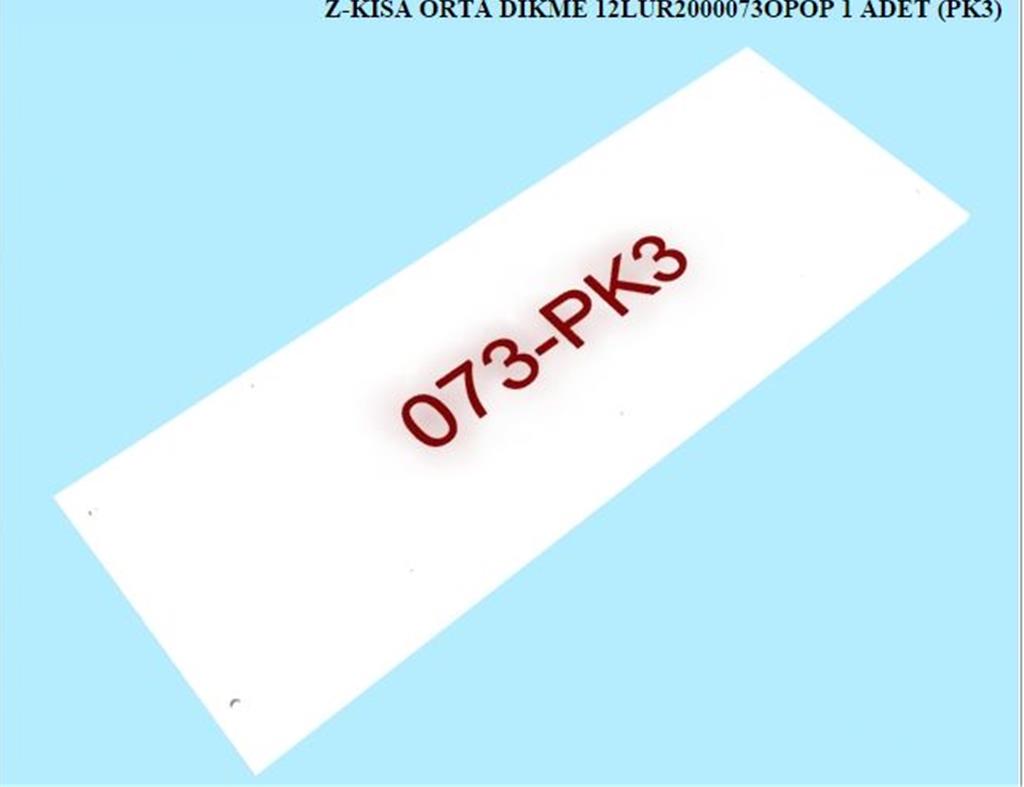 12LUR2000073OPOP, 6 KPL GRD KISA ORTA DIKME/OPAK BEYAZ
