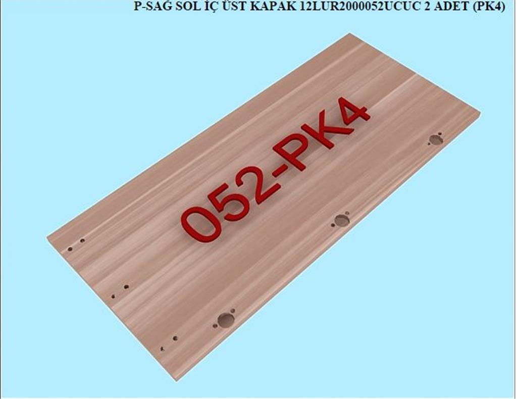 12LUR2000052UCUC, 5 KPL GRD SAG SOL IC UST KAPAK/LAURA AHS