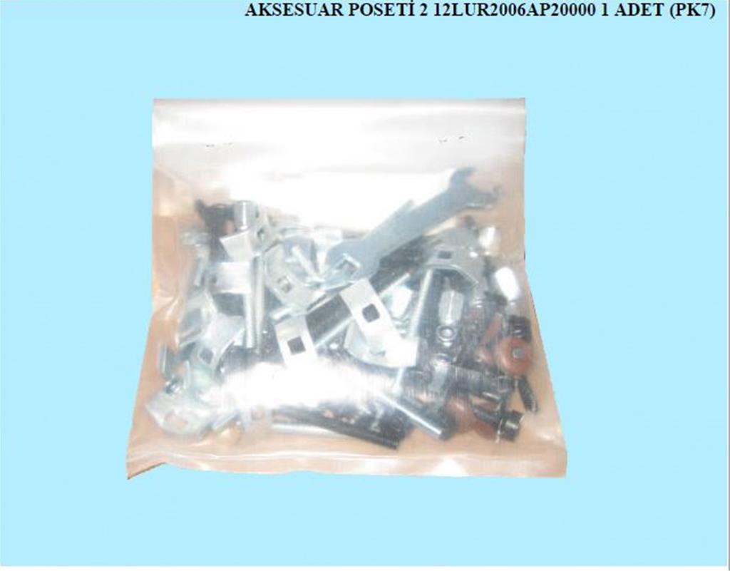 12LUR2006AP20000, LAURA 6 KAPILI  GRD.AKSESUAR POSETI 2