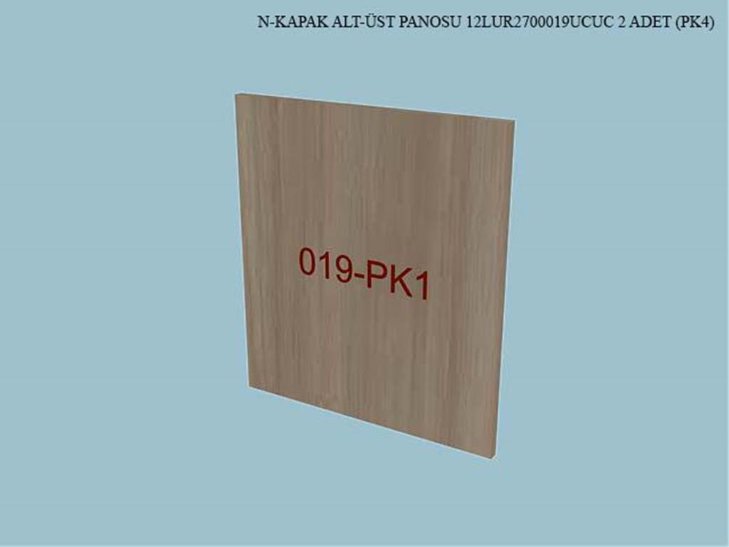 12LUR2700019UCUC, GUMUSLUK KPK.ALT-UST PANO/LAURA AHSAP