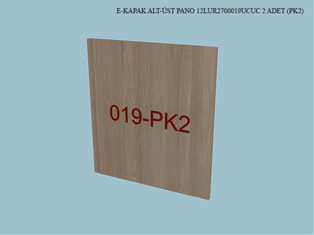 12LUR2700019UCUC, GUMUSLUK KPK.ALT-UST PANO/LAURA AHSAP