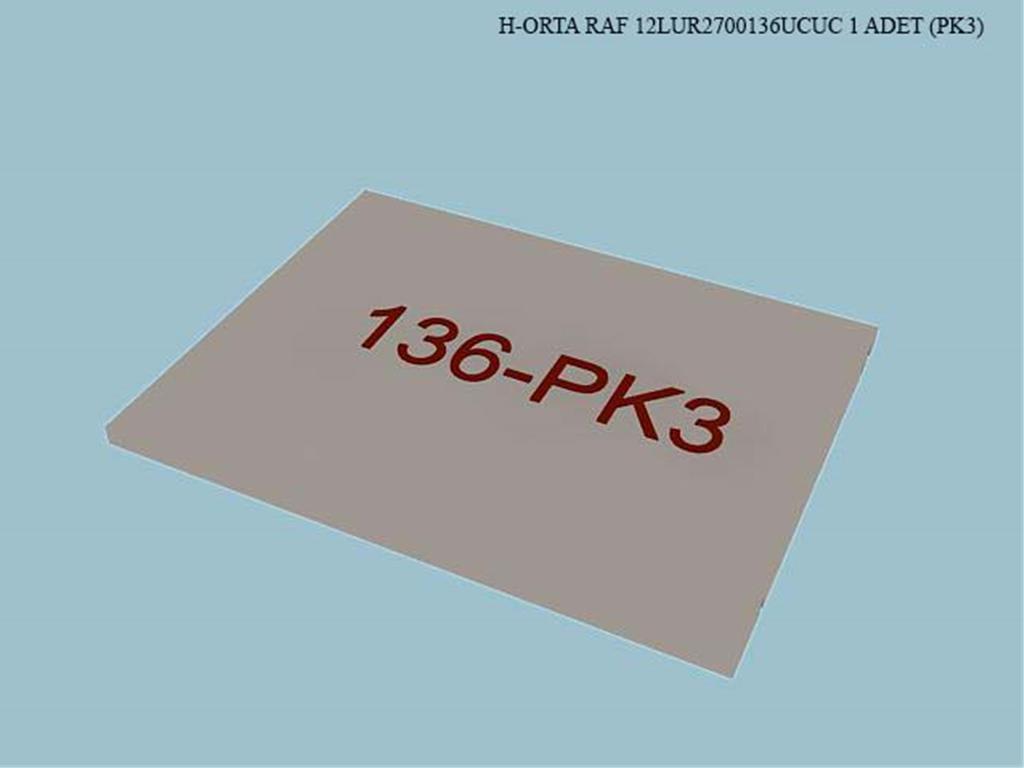 12LUR2700136UCUC, GUMUSLUK LEDLI MONTELI ORTA RAF/L.AHSP
