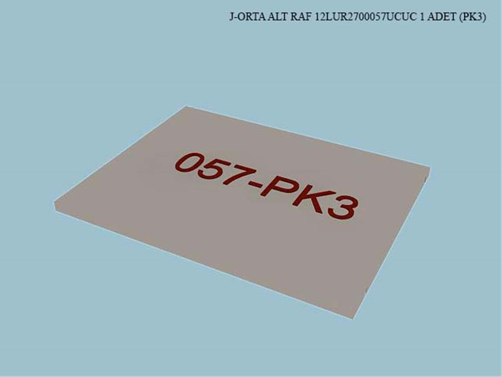 12LUR2700057UCUC, GUMUSLUK ORTA ALT RAF/LAURA AHSAP