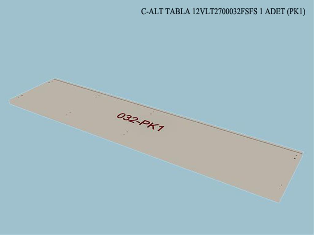 12VLT2700032FSFS, BUFE ALT TABLA / FILDISI