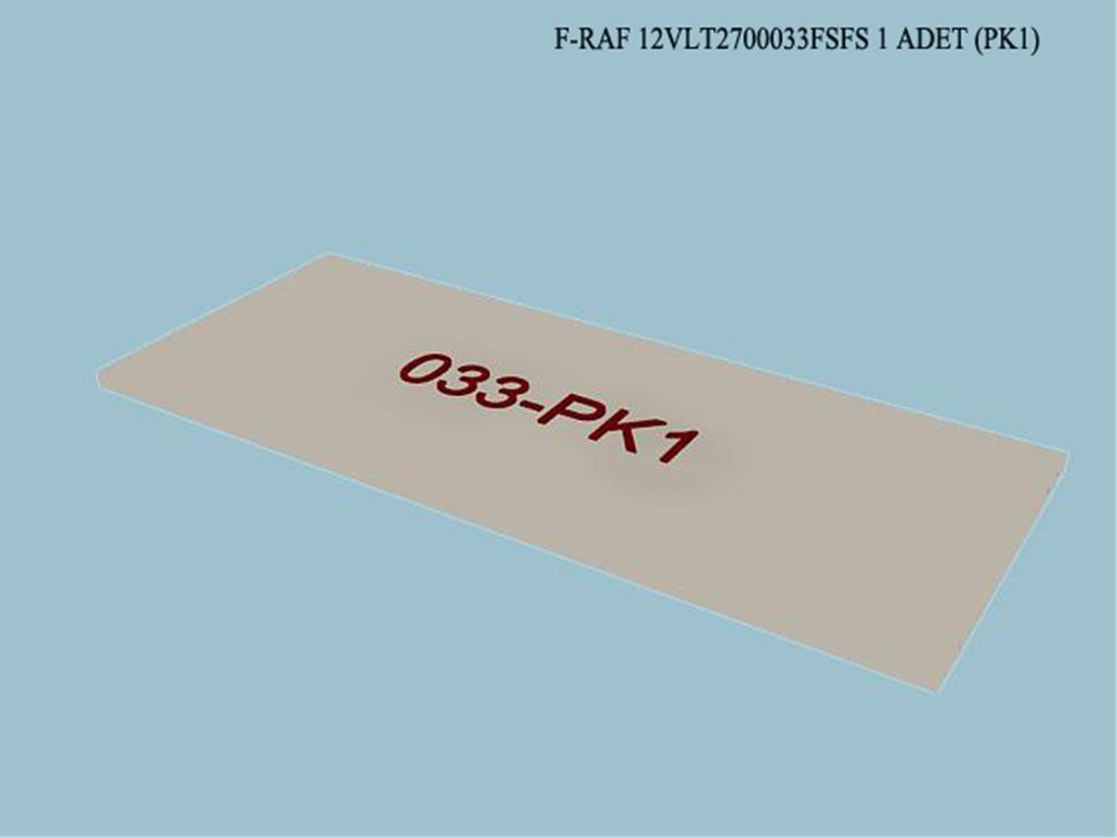 12VLT2700033FSFS, BUFE RAF / FILDISI