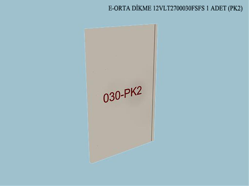 12VLT2700030FSFS, BUFE ORTA DIKME / FILDISI