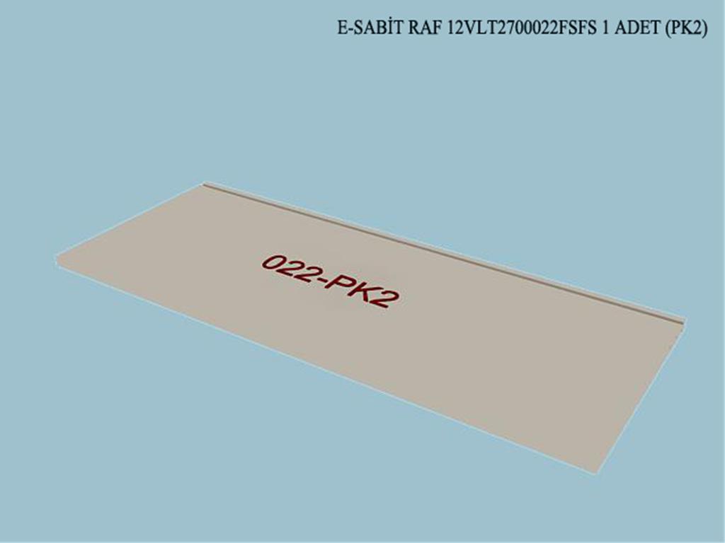 12VLT2700022FSFS, UZUN RAF / FILDISI