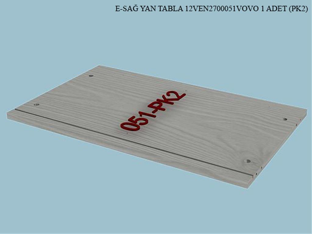 12VEN2700051VOVO, BUFE SAG YAN TABLA/VENT.LDN.