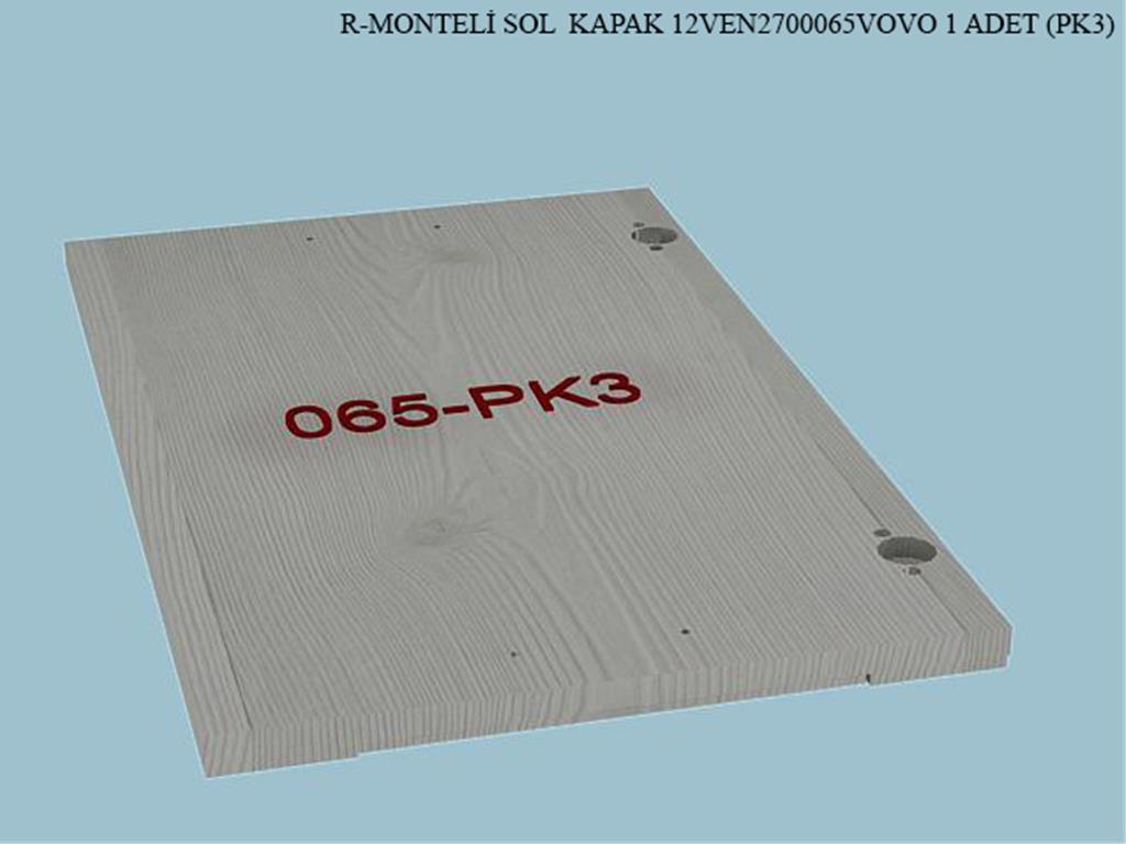 12VEN2700065VOVO, BUFE MNT. SOL KAPAK/VENT.LDN.