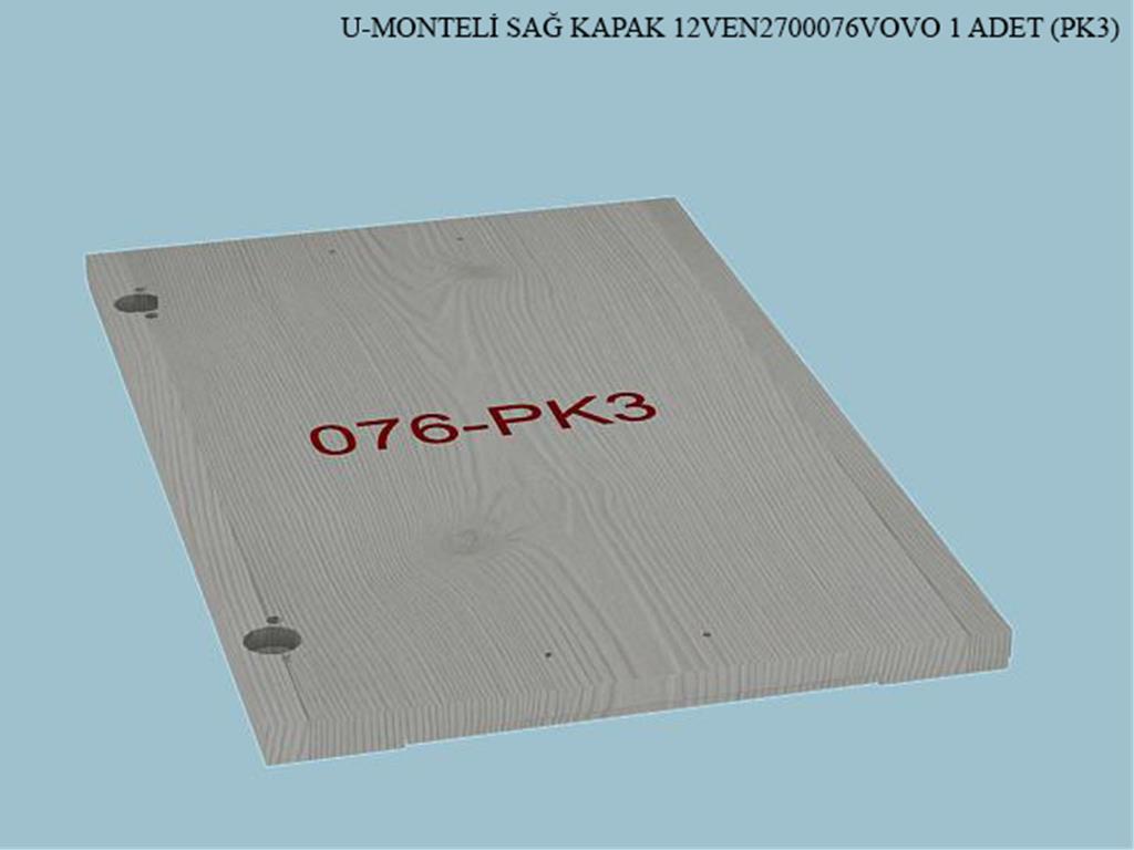 12VEN2700076VOVO, BUFE MNT. SAG KAPAK/VENT.LDN.