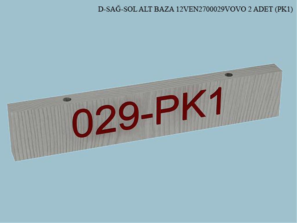 12VEN2700029VOVO, KOMP VITRIN ALT YAN BAZA/VENT.LDN.