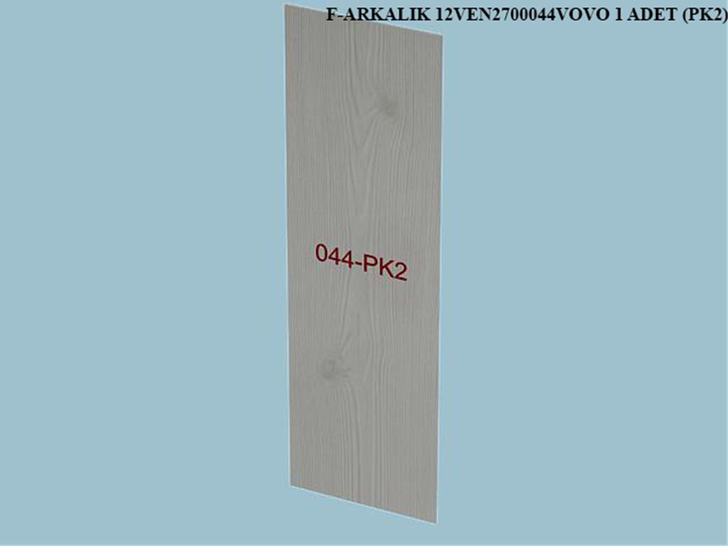 12VEN2700044VOVO, GUMUSLUK ARKALIK/VENT.LDN.